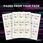 Pages from the Jolteon placeholder pack