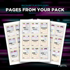 Pages from the Machamp placeholder pack
