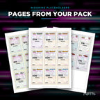 Pages from the Nidoking placeholder pack