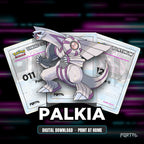 Palkia character master set placeholders, digital download