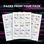 Pages from the Palkia placeholder pack
