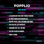What you get in the Popplio placeholder pack
