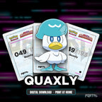 Quaxly character master set placeholders, digital download