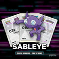 Sableye character master set placeholders, digital download