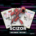 Scizor character master set placeholders, digital download