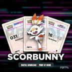 Scorbunny character master set placeholders, digital download