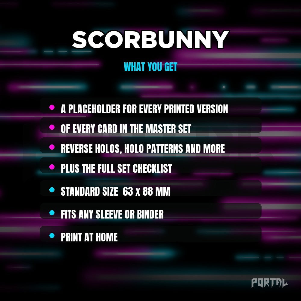 What you get in the Scorbunny placeholder pack