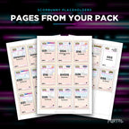 Pages from the Scorbunny placeholder pack