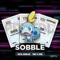 Sobble character master set placeholders, digital download