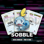 Sobble character master set placeholders, digital download