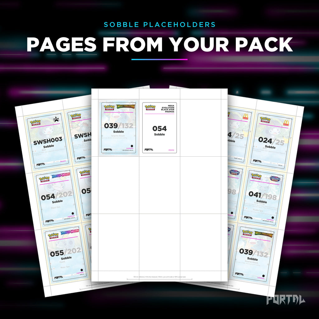 Pages from the Sobble placeholder pack