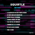 What you get in the Squirtle placeholder pack