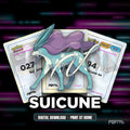 Suicune character master set placeholders, digital download