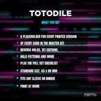 What you get in the Totodile placeholder pack