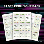 Pages from the Treecko placeholder pack