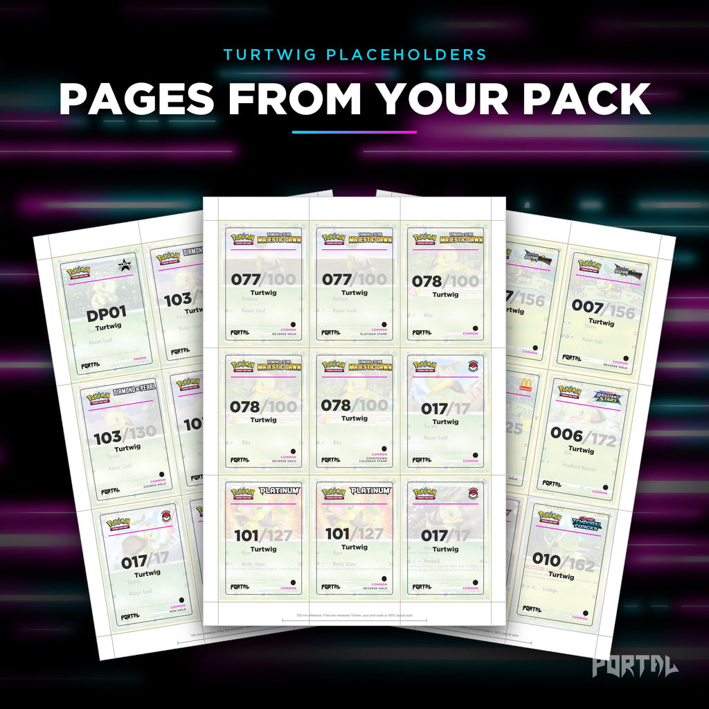Pages from the Turtwig placeholder pack