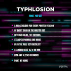 What you get in the Typhlosion placeholder pack