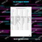 Gem Pack Vol 6 (Simplified Chinese) master set placeholders, checklist included, Portal TCG