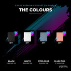 COVRD premium 9 pocket zip binder, the colours, Portal TCG