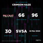 Pokemon Crimson Haze Japanese booster pack, set information, Portal TCG
