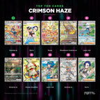 Pokemon Crimson Haze Japanese booster pack, top ten cards, Portal TCG