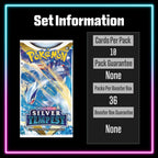 Pokemon Silver Tempest master set checklist vinyl sticker kit, sheet 7, Portal Customs