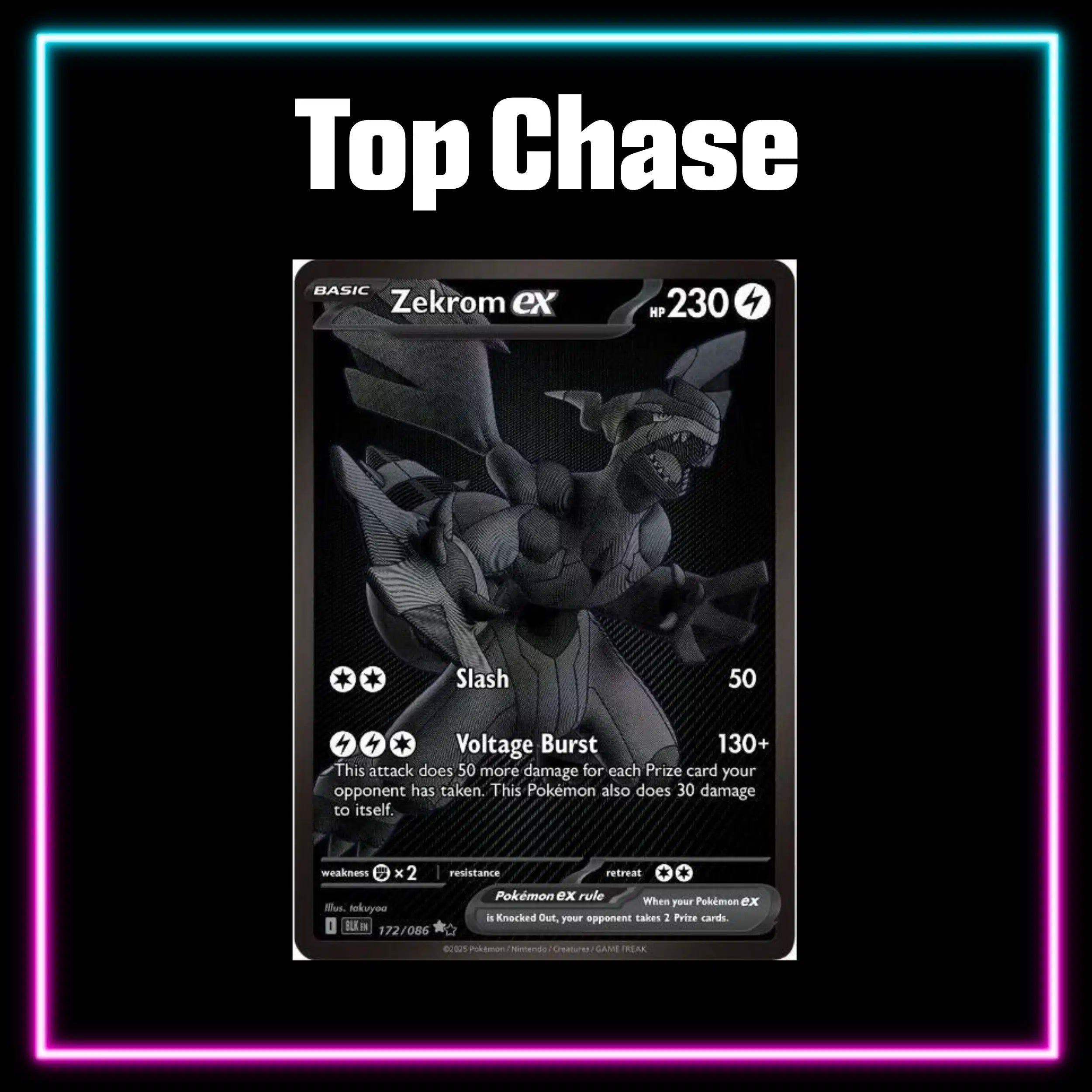 Pokemon Black Bolt English master set checklist vinyl sticker kit, sheet 4, Portal Customs