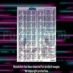 Pokemon Silver Tempest master set checklist vinyl sticker kit, sheet 3, Portal Customs