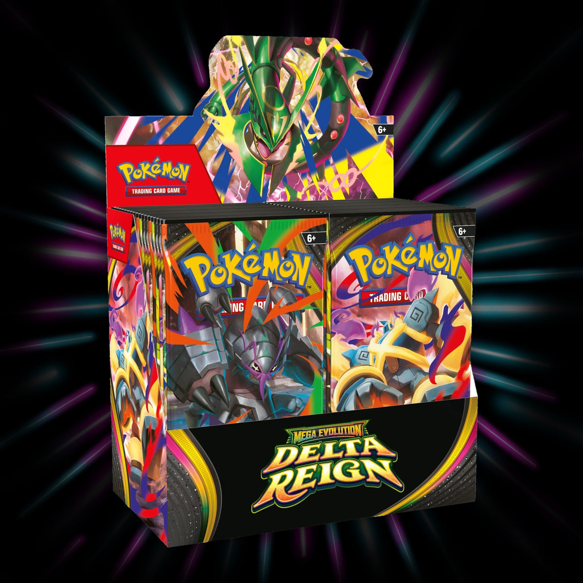 Pokemon Delta Reign booster display box, English, Mega Evolution, Portal TCG