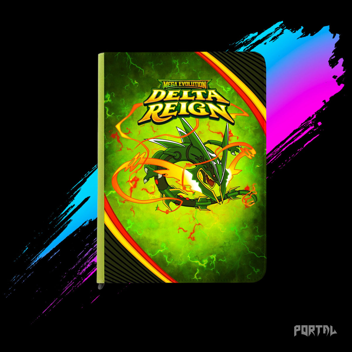 Pokemon Delta Reign master set bundle, binder front cover, Portal TCG