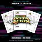Pokemon Delta Reign Standard Printed Binder, complete the set with Delta Reign master set placeholders, Portal TCG