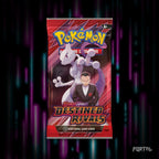 Pokemon Destined Rivals booster pack, pack front, Portal TCG