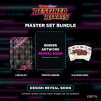 Pokemon Destined Rivals Master Set Bundle, temporary image, binder design reveal soon, Portal TCG