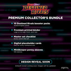 Pokemon Destined Rivals Premium Master Set Collector's Bundle, what's included, temporary image, Portal TCG