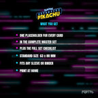 Pokemon Detective Pikachu master set placeholders, what you get, Portal TCG