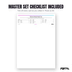 Pokemon Detective Pikachu master set placeholders, the checklist included in the download, Portal TCG