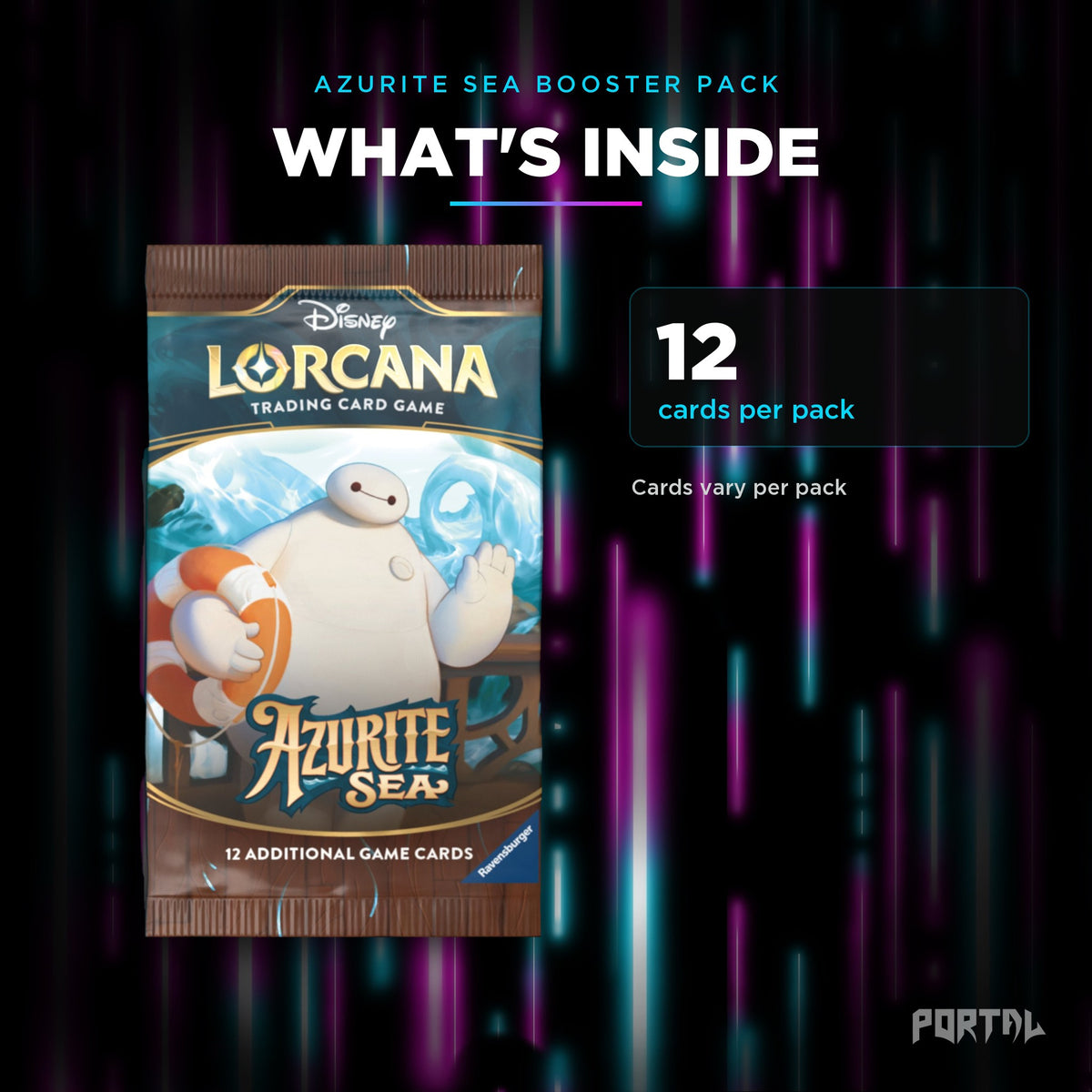 Azurite Sea booster pack, what's inside, Portal TCG