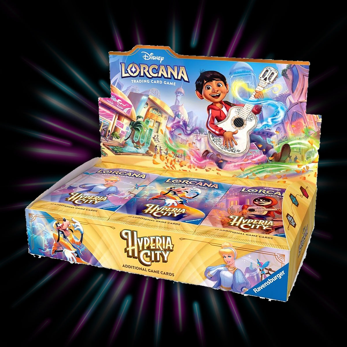 Disney Lorcana Hyperia City booster box