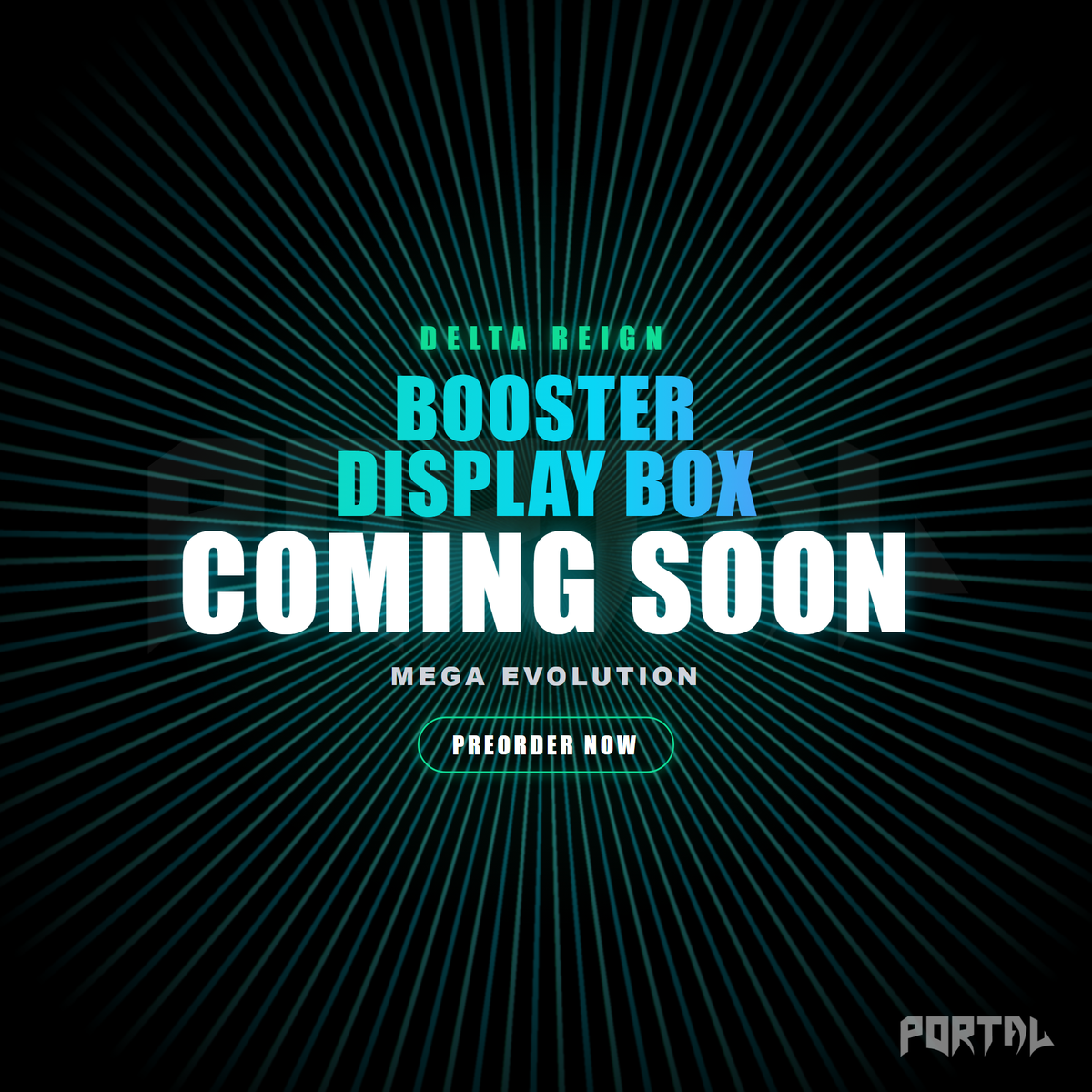 Delta Reign - Booster Display Box - Pokemon - Mega Evolutions - DRE - coming soon