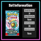 Pokemon Journey Together master set checklist vinyl sticker kit, sheet 7, Portal Customs