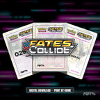 Pokemon Fates Collide master set placeholders, digital download, Portal TCG