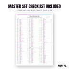 Pokemon Fates Collide master set placeholders, the checklist included in the download, Portal TCG