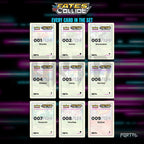 Pokemon Fates Collide master set placeholders, binder page, Portal TCG