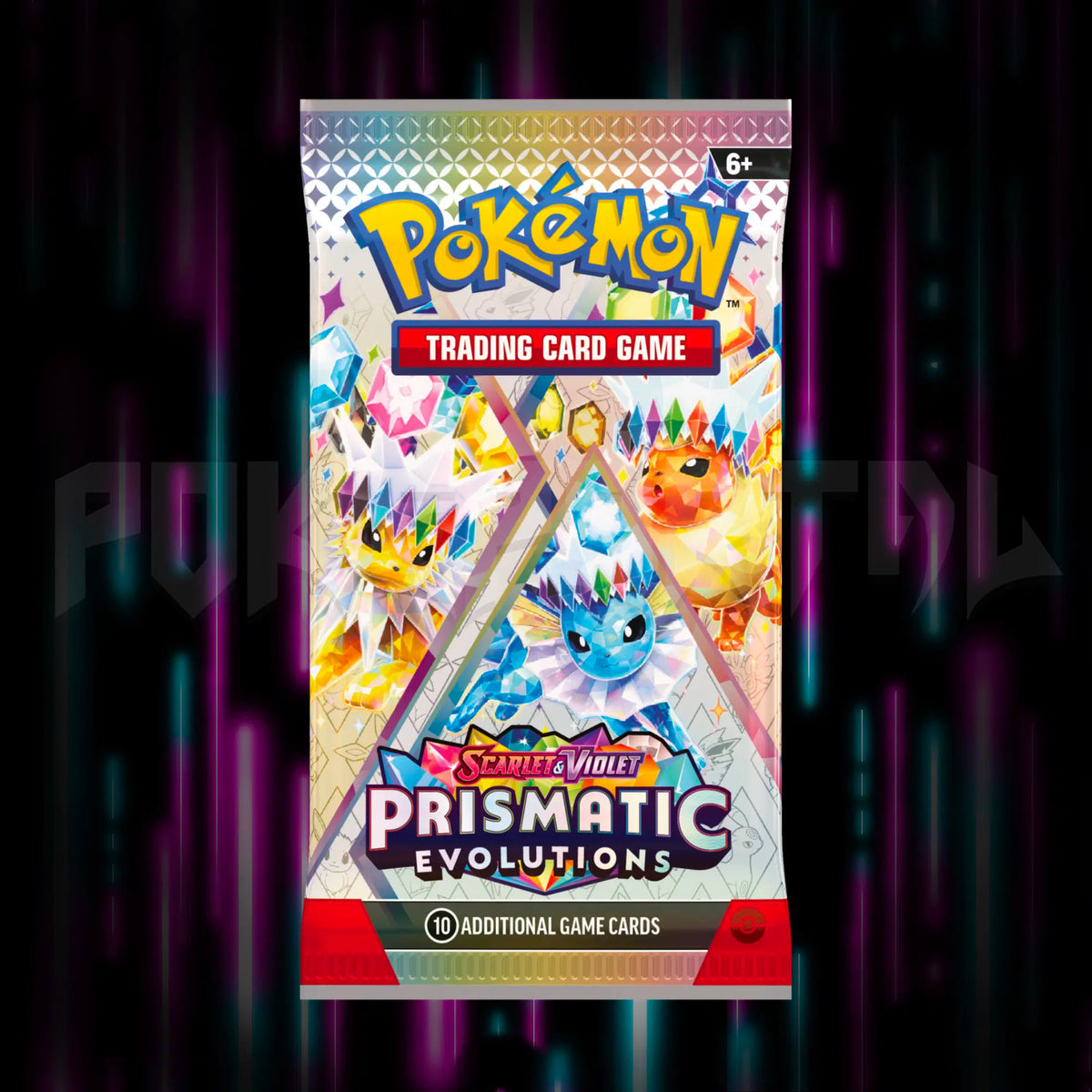 Pokemon, Scarlet & Violet, Prismatic Evolutions, Booster Pack, Portal TCG