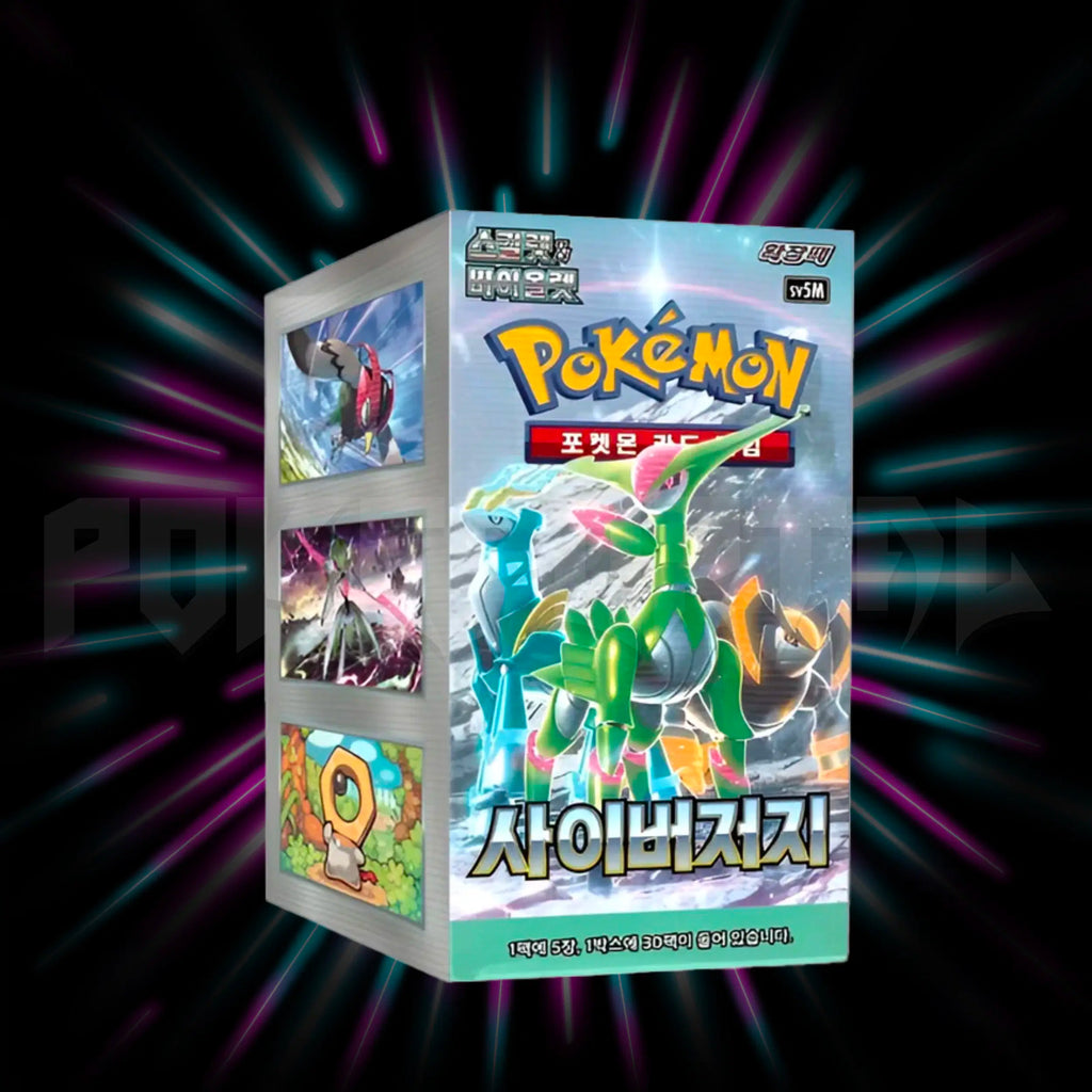 Pokemon, Scarlet & Violet, Cyber Judge, sv5m, Korean, Booster Box, Portal TCG