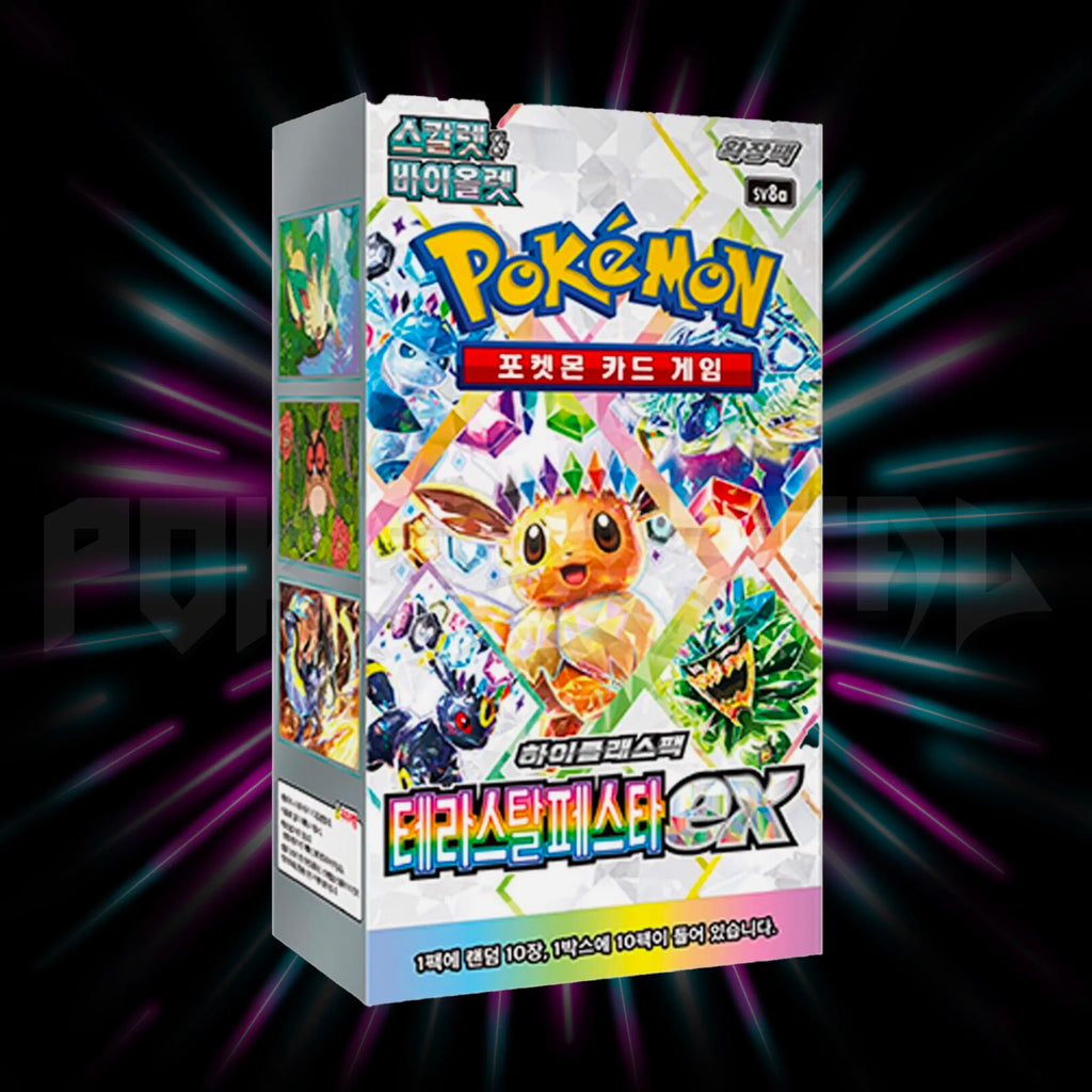 Pokemon, Scarlet & Violet, Terastal Festival, sv8a, Korean Booster Box, Portal TCG