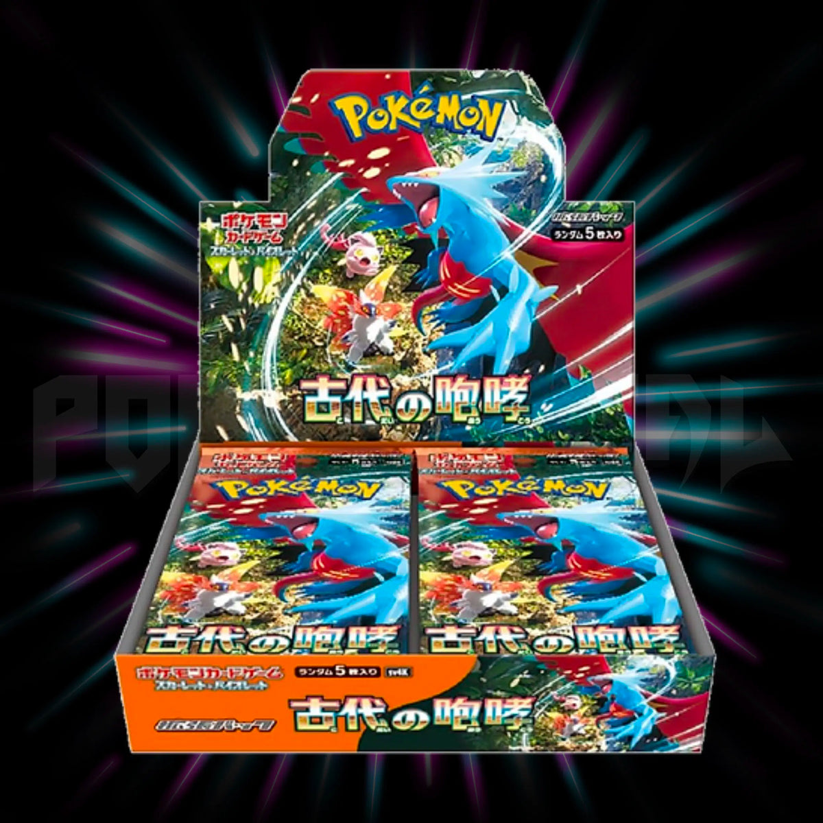 Pokemon, Scarlet & Violet, Ancient Roar, sv4K, Japanese Booster Box, Portal TCG