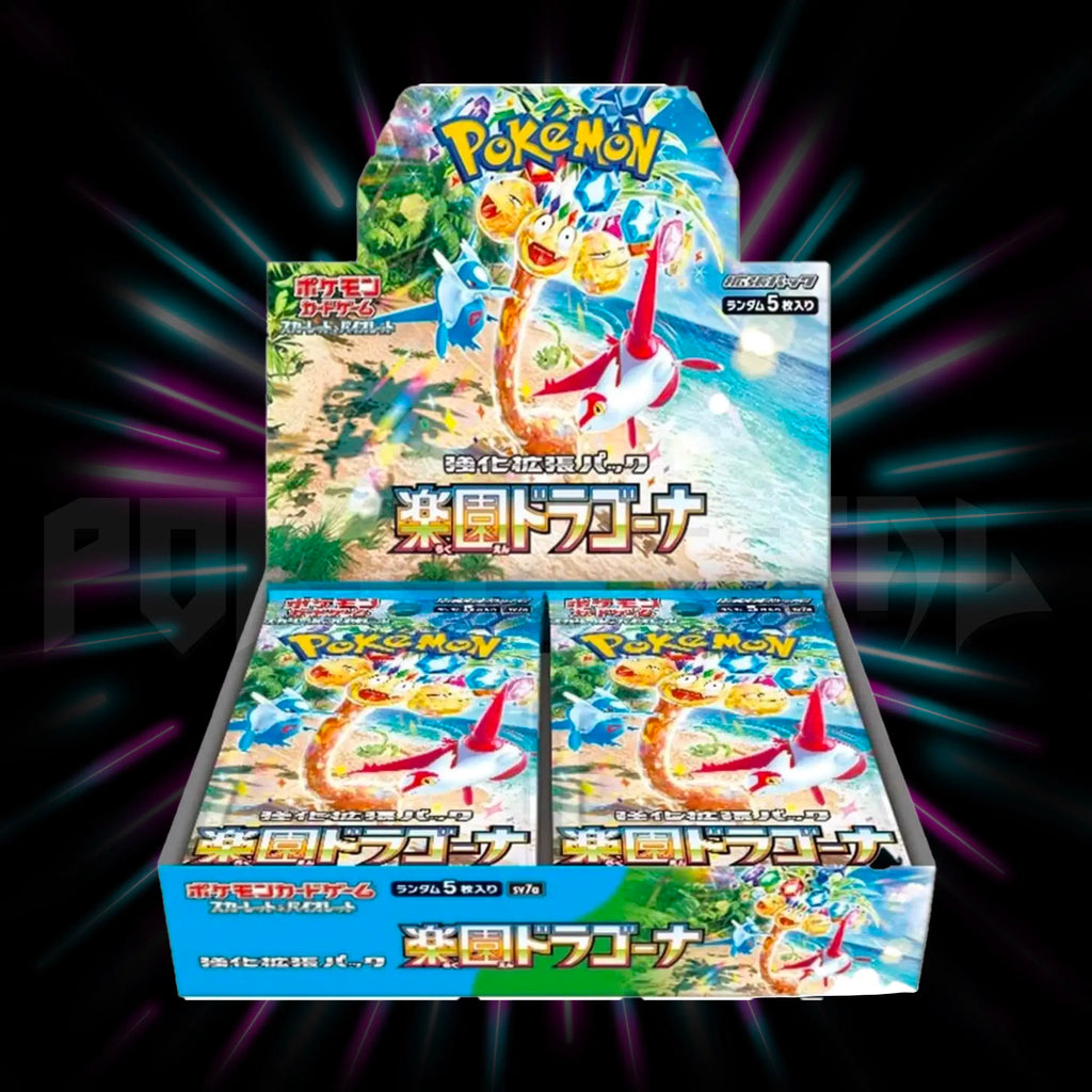 Pokemon, Scarlet & Violet, Paradise Dragona, sv7a, Japanese Booster Box, Portal TCG