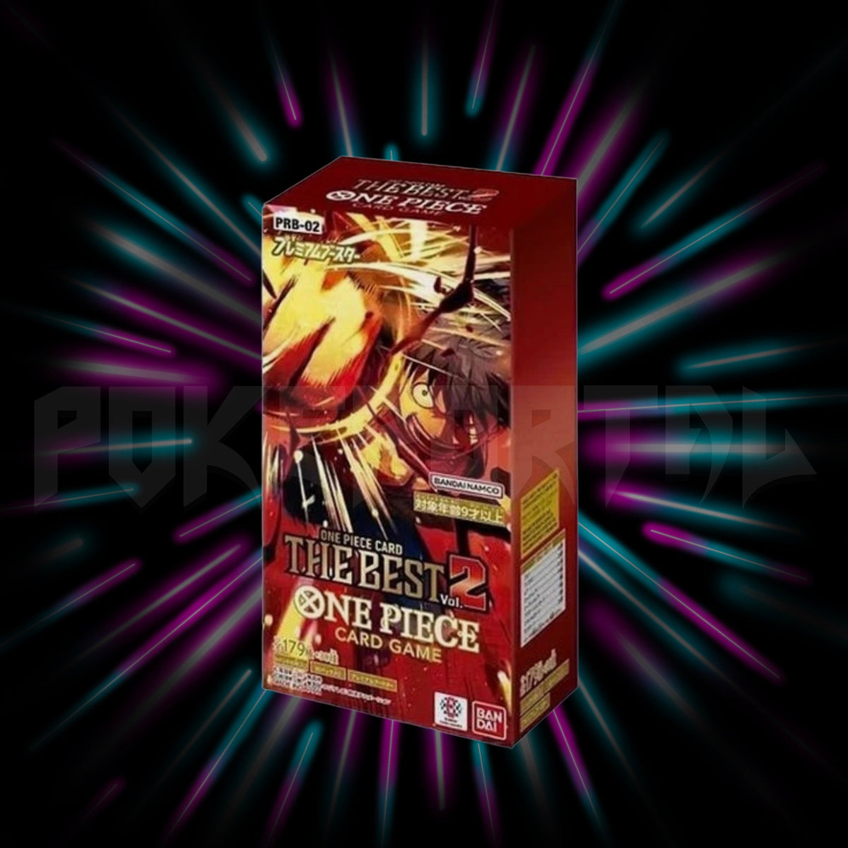One Piece, The Best, PRB02 Japanese Booster Box, Portal TCG