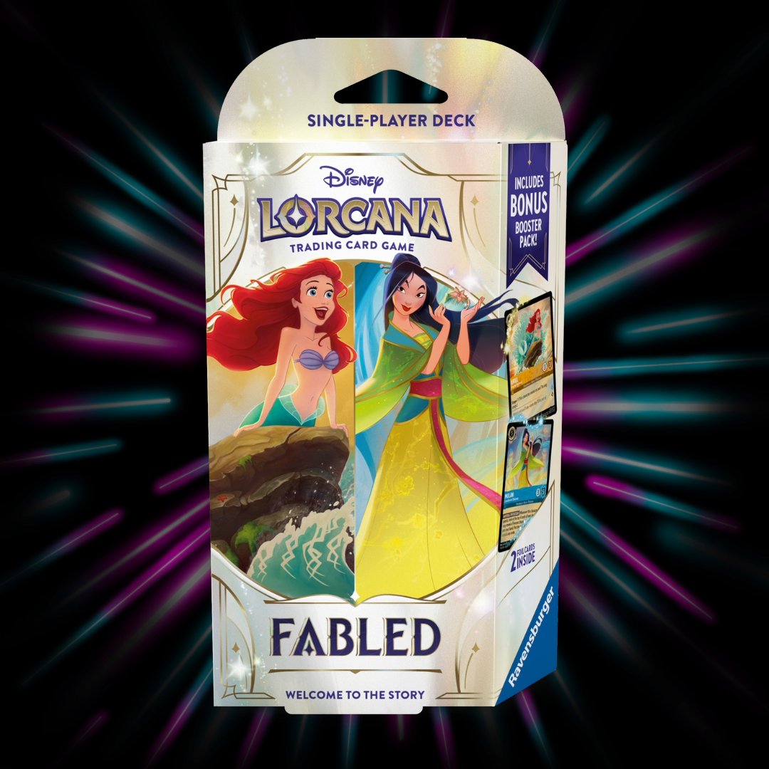 Disney Lorcana - Fabled - Single Player Starter Deck — Portal TCG